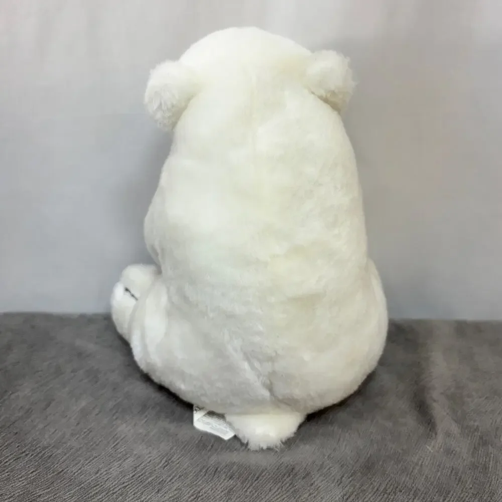 Coca Cola White Polar Bear Plush 8